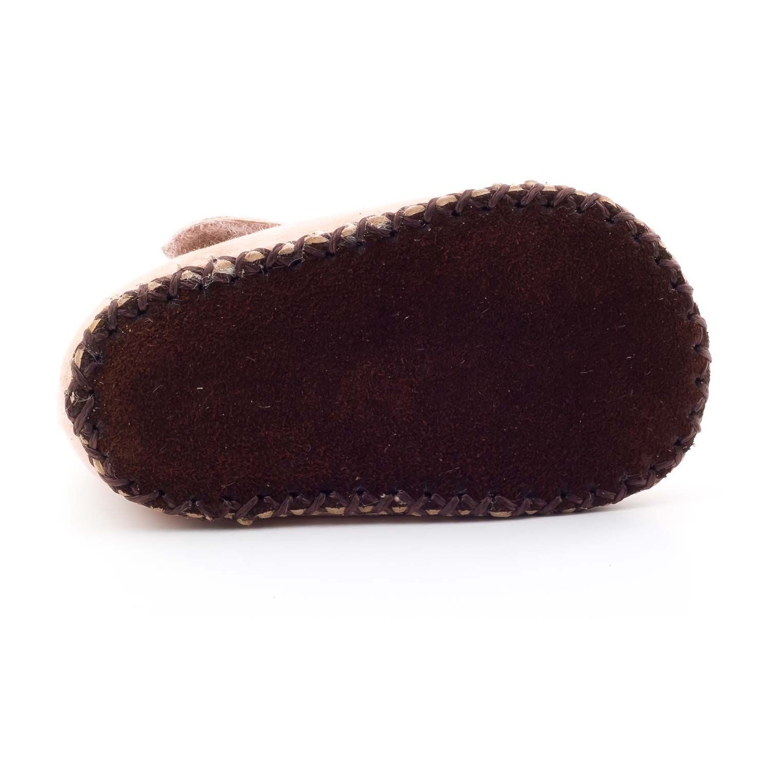 Boni Cat - Suede Fur Pram Shoes - 