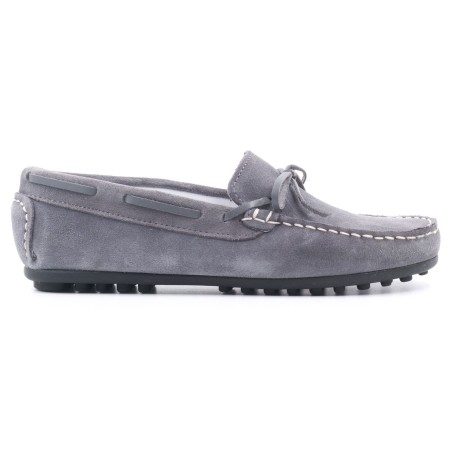 Boni Gabrielle II - Mocassins Enfants - Daim Gris