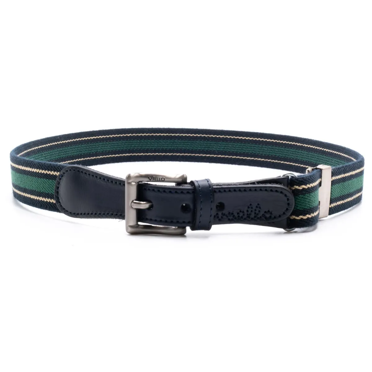 Ceinture pour enfant - Rayé Bleu Vert