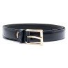 Ceinture cuir enfant Bleu Marine Vaello