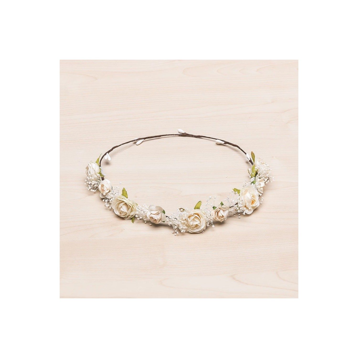 couronne de fleurs