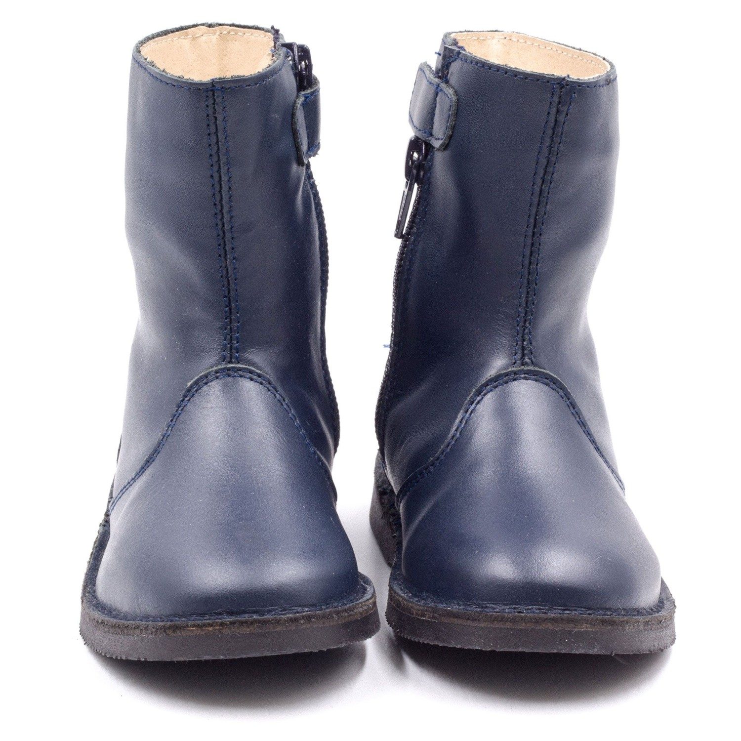 Boni Mini-Clovis - boots fourrées bébé bleu marine