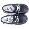 Boni Mini-Briac - baby boat shoes leather mocassins