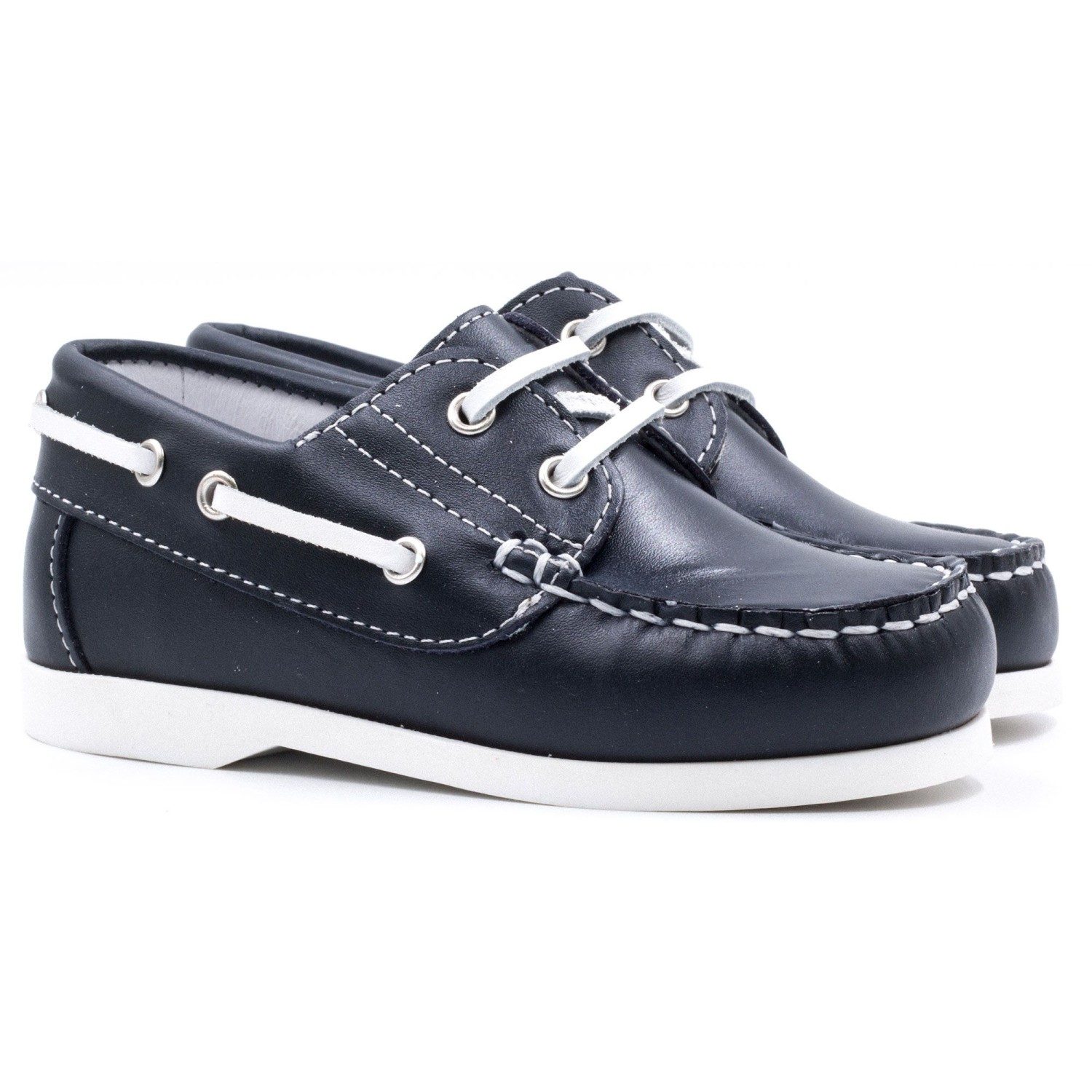 Boni Mini-Briac - baby boat shoes leather mocassins