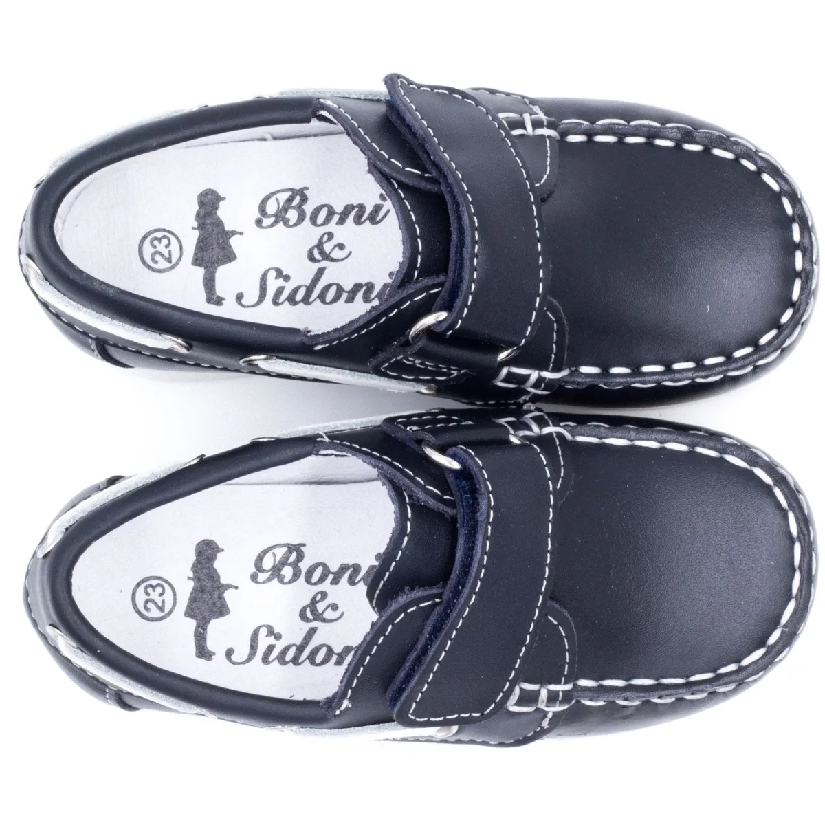 Boni Boat, baby boat shoes leather mocassins  - 