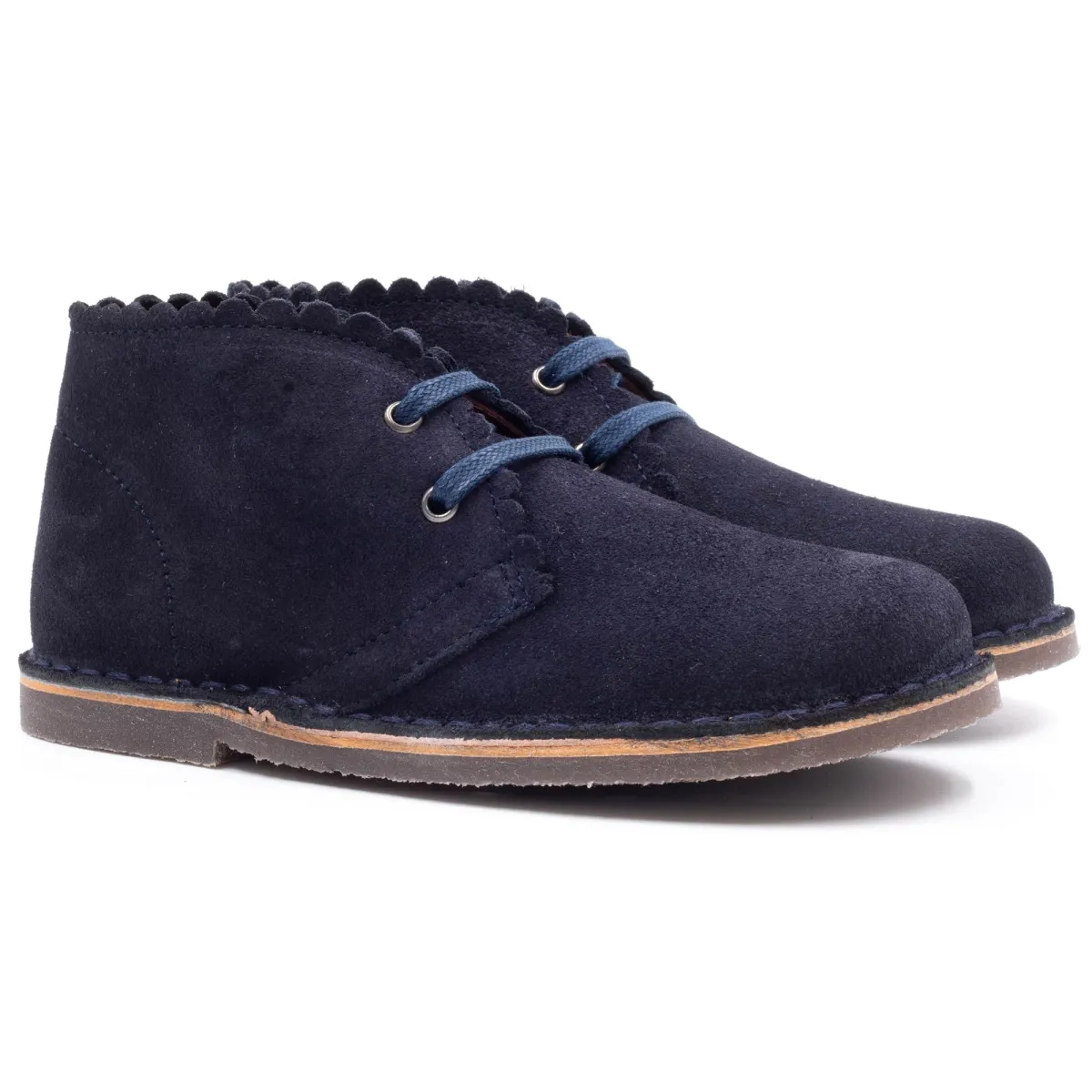 Boni Babe II - children's suede ankle boots.