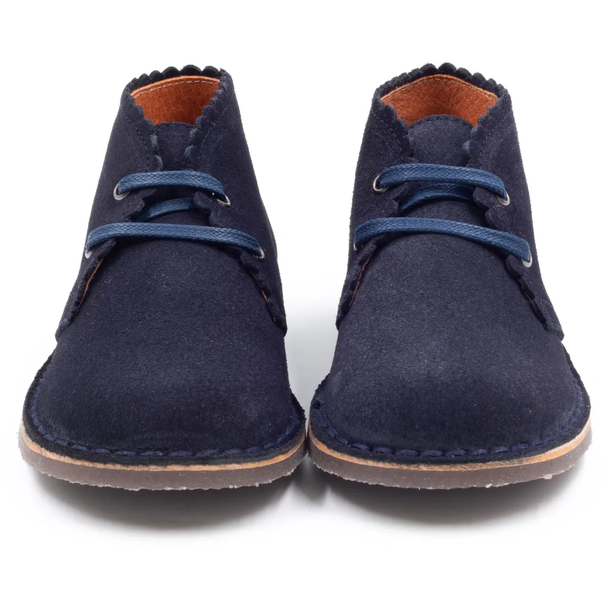 Boni Babe II - children's suede ankle boots.