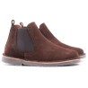 Boni Benoit - boots enfant en daim camel