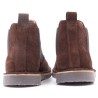 Boni Benoit - boots enfant en daim camel