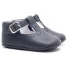 Boni Johan - Lauflernschuhe weichem Leder Schnallenverschluss - 