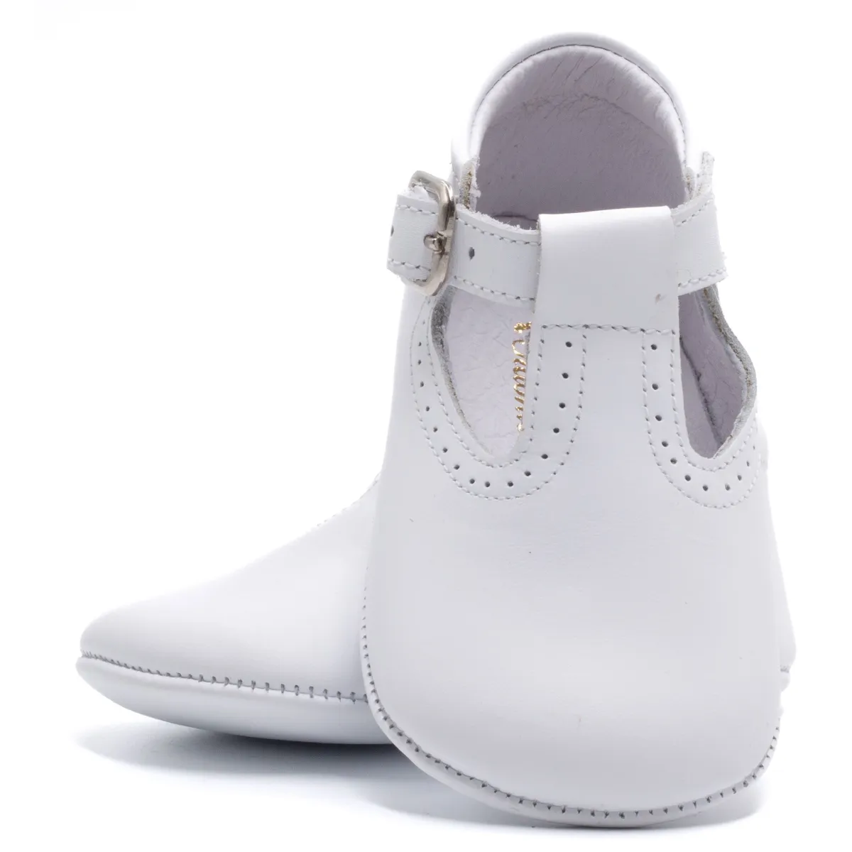 Babyslofjes - Boni Johan - baby lederen slipper - 