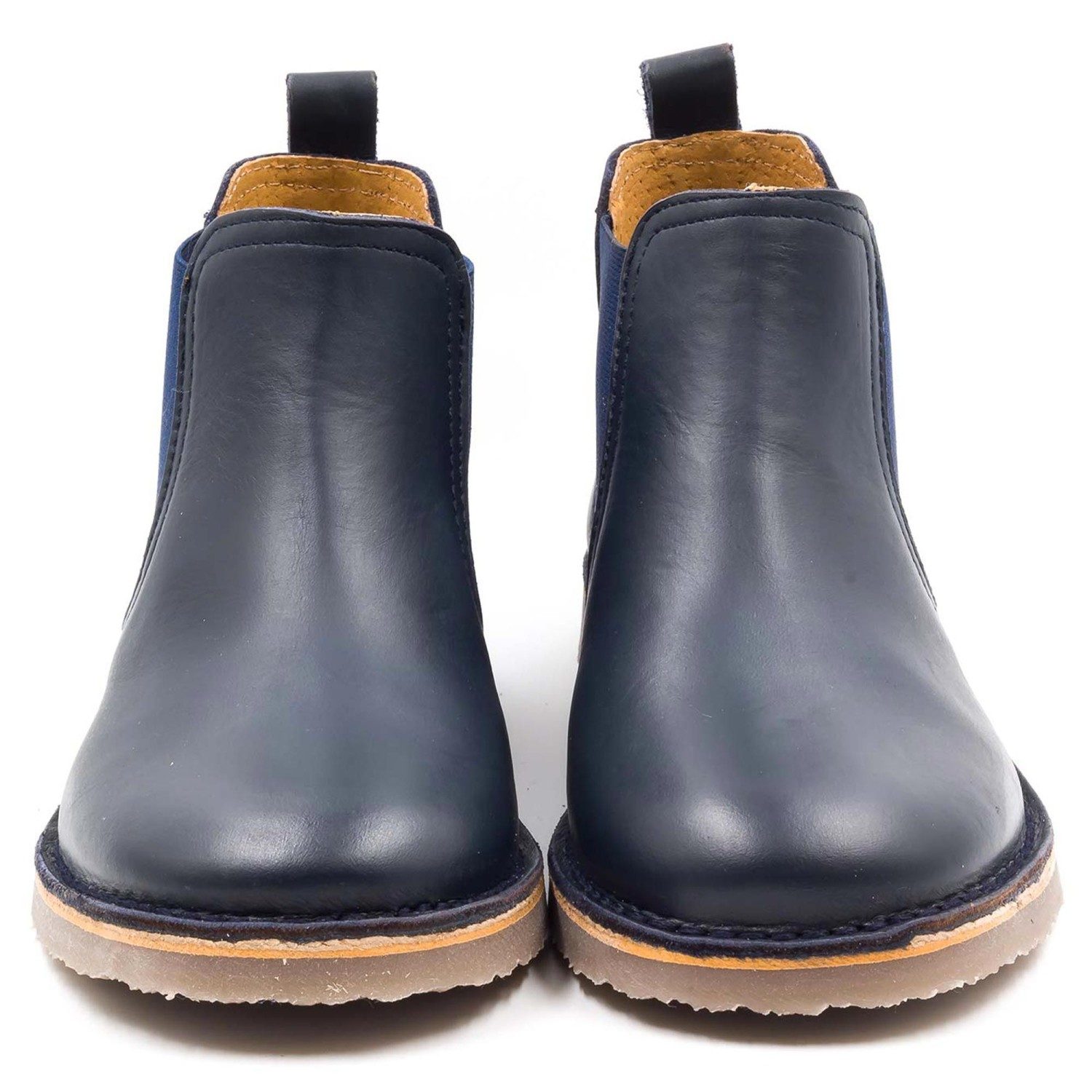 Boni Benoit - blue Leather classics boys or girl boots