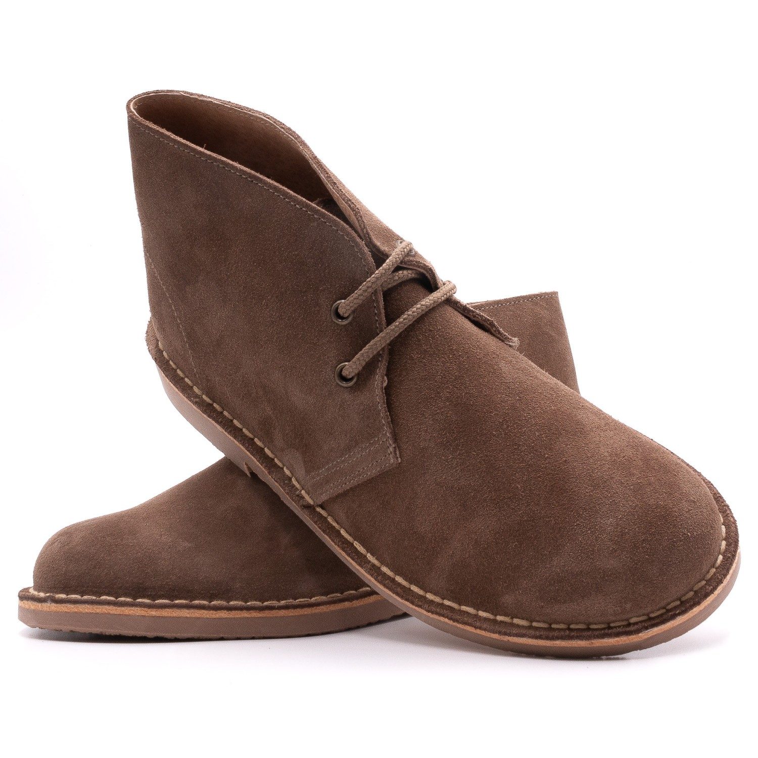 Boni Amaury - desert boots en daim gris