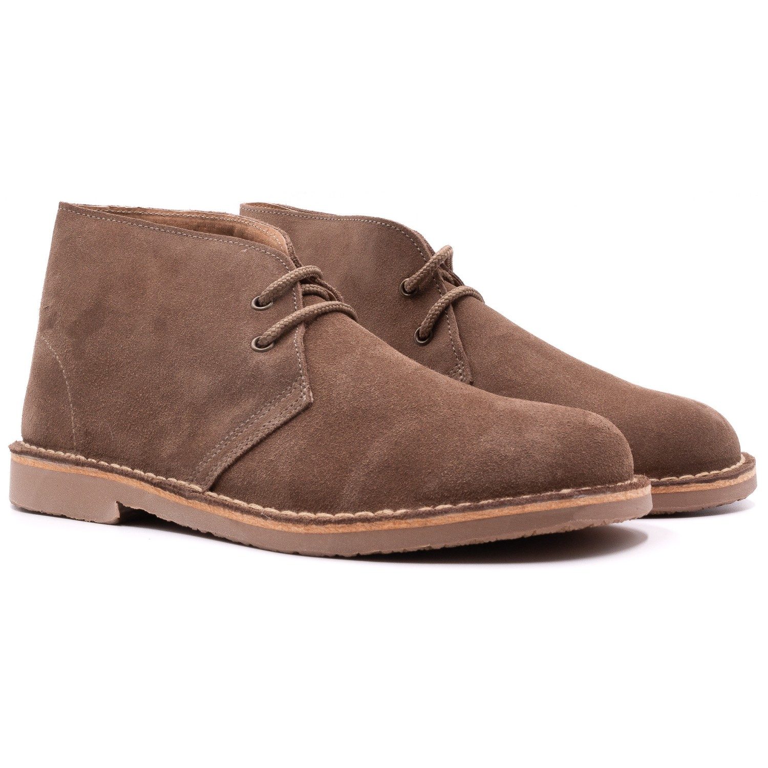 Boni Amaury - desert boots en daim gris